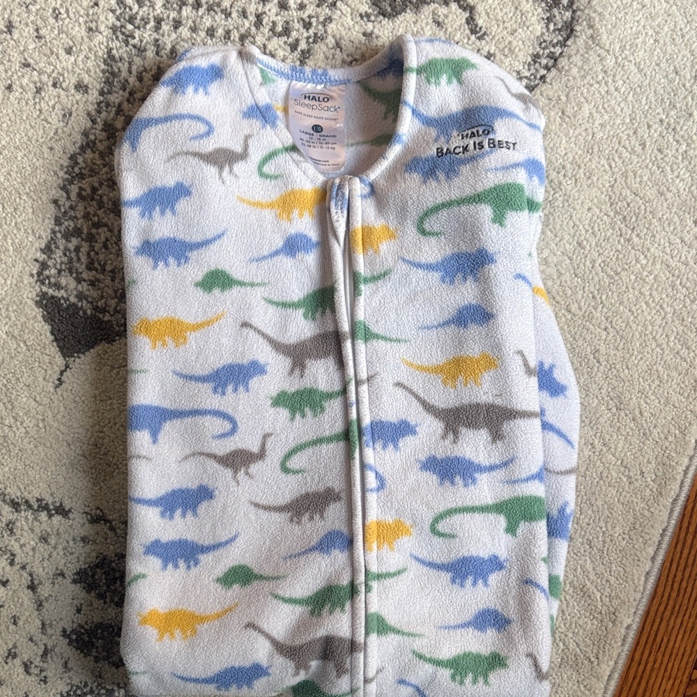 Halo Multicolor Dinosaur Sleep Sack